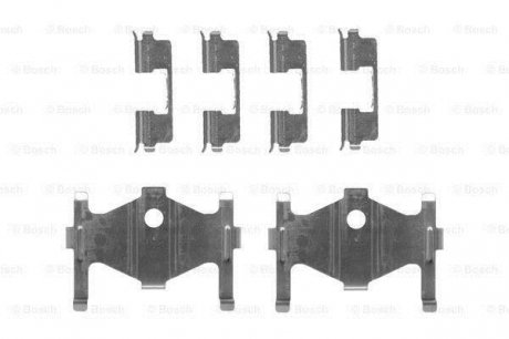 Монтажный комплект дисковых колодок BOSCH 1987474448