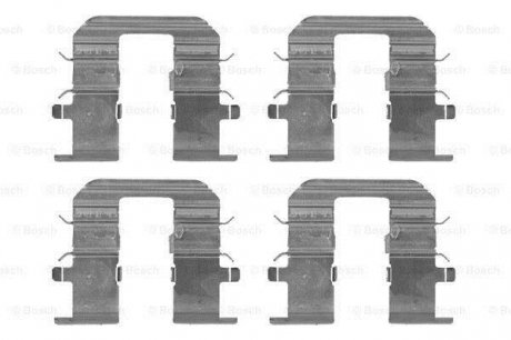 Монтажный комплект дисковых колодок BOSCH 1987474467