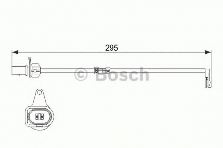 Датчик зносу гальм. колодок Audi A6/A7/A8 3.0TDI/3.0TFSI 10- BOSCH 1 987 474 508