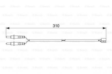 Датчик зносу гальмівних колодок BOSCH 1987474519