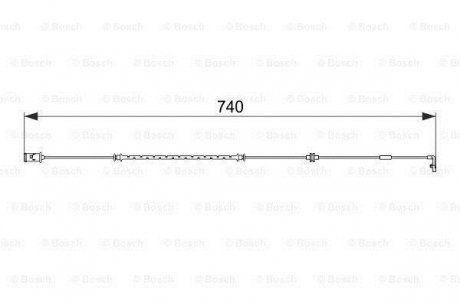 Контакт BOSCH 1987474587