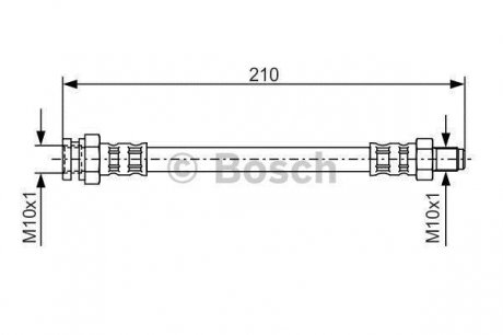 Тормозной шланг BOSCH 1987476502