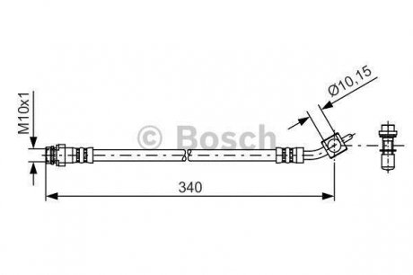 Тормозной шланг BOSCH 1 987 481 423