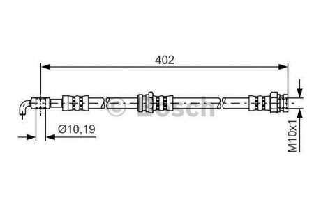 Тормозной шланг BOSCH 1 987 481 445