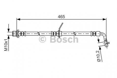 Тормозной шланг BOSCH 1 987 481 612