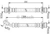 BOSCH Шланг торм. зад. прав. HONDA Civic 05- 1987481800