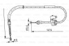 Трос, стояночная тормозная система BOSCH 1 987 482 229 (фото 1)