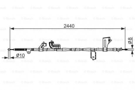 Автодеталь 4 BOSCH 1 987 482 425