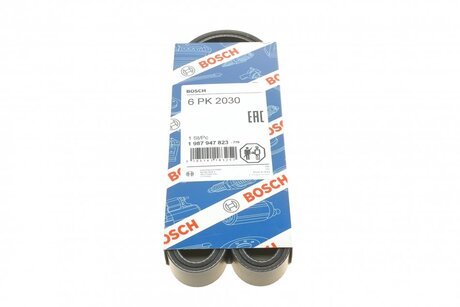 Ремень поликлин. 6pk2030 BOSCH 1 987 947 823