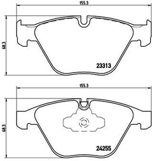 Тормозные колодки Xtra BREMBO P06055X