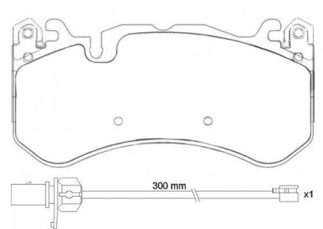 Гальмiвнi колодки к-кт. BREMBO P 50 127