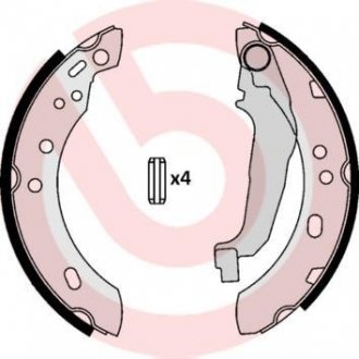 Комплект тормозных колодок BREMBO S 56 507