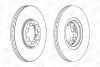 Диск тормозной FORD TRANSIT передн., вент. (пр-во CHAMPION) 562141CH