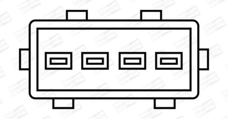 RENAULT котушка запалювання Clio 1,2 Cangoo 1,2 97- Laguna 2,0 01-. CHAMPION BAEA345