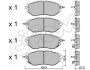 CIFAM SUBARU гальмівні колодки передн. LEGACY IV, FORESTER, OUTBACK 09- 822-763-0