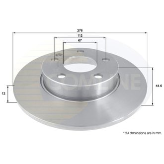 - Диск гальмівний з покриттям Comline ADC1638