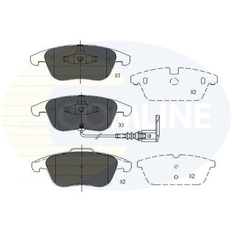 - Гальмівні колодки до дисків Comline CBP16022