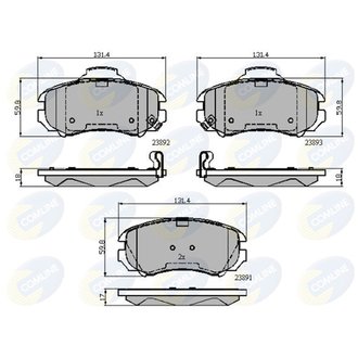 - Гальмівні колодки до дисків Comline CBP31774
