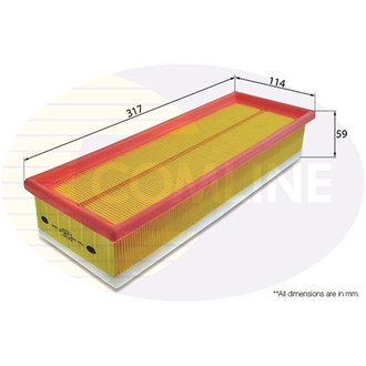 - Фільтр повітря (аналогWA9411/LX1452) Comline EAF497