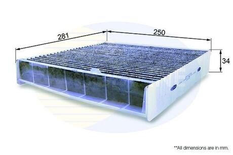Фільтр салону Comline EKF132A