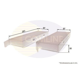 - Фільтр салону (аналогWP9318/LA428/S) Comline EKF170