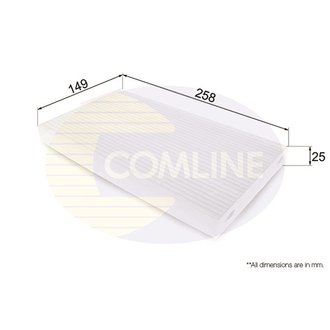 - Фільтр салону (аналогWP2068) Comline EKF344