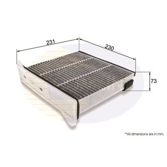 - Фільтр салону (аналогWP9313/LAK485) Comline EKF349A