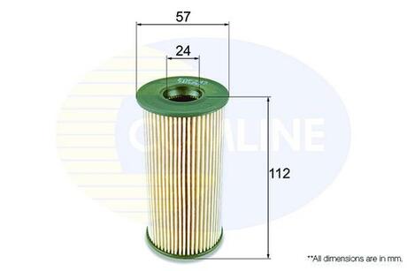 - Фільтр оливи (аналогWL7424/OX441D) Comline EOF243