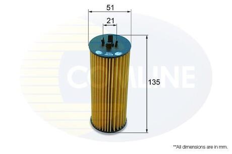 - Фільтр оливи Comline EOF287