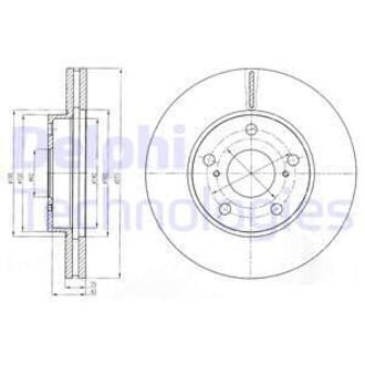 Диск гальмівний Delphi BG4234C