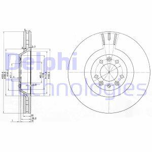 Диск гальмівний Delphi BG9844