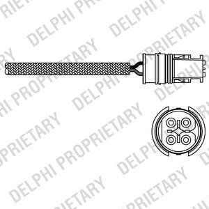 Датчик кислородный Delphi ES20313-12B1