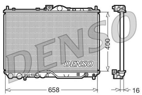 Радіатор DENSO DRM45011 (фото 1)