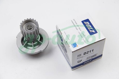 Водяной насос Chevr Aveo/Cruze/Daewoo Lacetti/Nubira 1.4/1.6i 97- DOLZ D211 (фото 1)