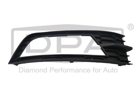 Решетка противотуманной фары левая с отверстием Skoda Octavia (12-) (DPA 88071807602