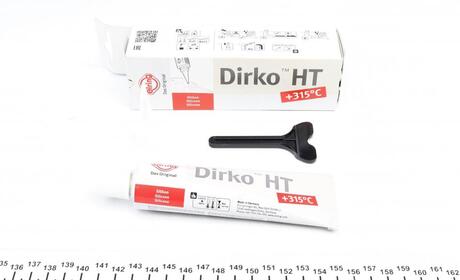 Герметик dirko +300 (бежевый) 70ml ELRING 030.793