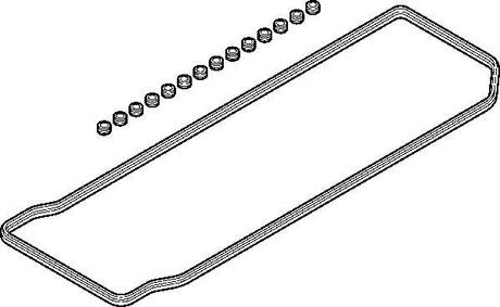 Набір прокладок кришки головки циліндра ELRING 381390