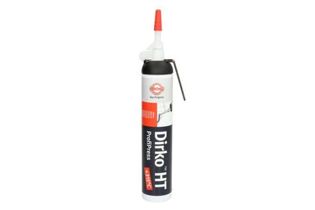 Герметик dirko-s ht +300 (чёрный) балон под давлением 200ml ELRING 471.501