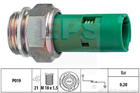 Датчик давления масла EPS 1800110