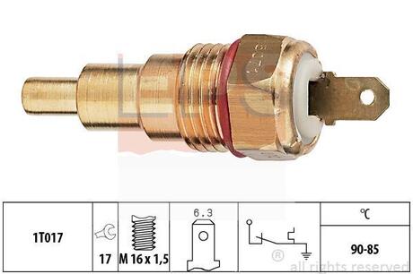 Термовыключатель вентилятора радиатора EPS 1 850 071