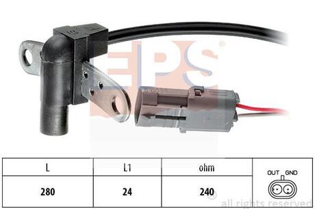 Датчик положения коленвала EPS 1.953.023