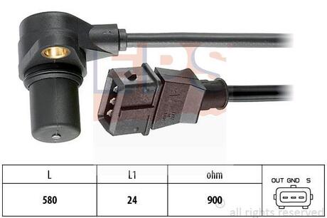 Датчик положения коленвала EPS 1 953 215