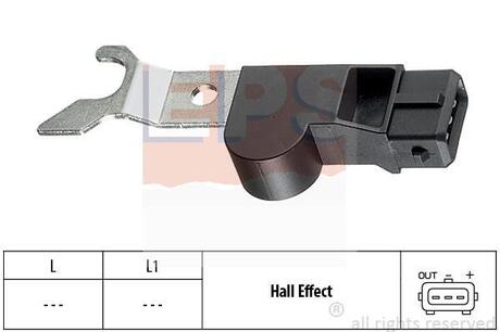 Датчик положення р/вала Chevrolet Captiva (C100, C140) 2.4 06.06-, Epica (Kl1_) 2.0 01.05- EPS 1.953.313