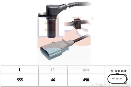 Датчик положения коленвала EPS 1.953.505