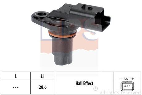Датчик положення р/вала EPS 1953551