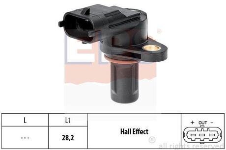 ДАТЧИК ПОЛОЖЕНИЯ РАСПРЕДВАЛА EPS 1 953 619