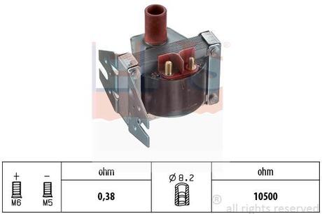 Котушка запалення EPS 1.970.178