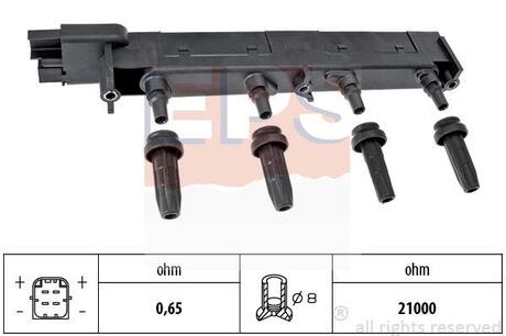 Котушка Citroen C4/C8 Peugeot 206, 307, 406, 407, 607, 807 EPS 1.970.408