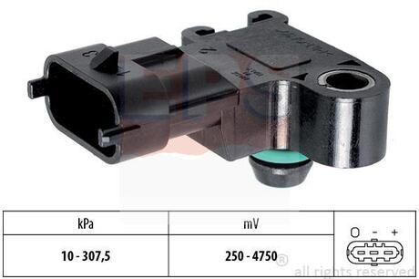 Датчик тиску Ford/PSA 2,2 TDCI/Hdi EPS 1.993.244