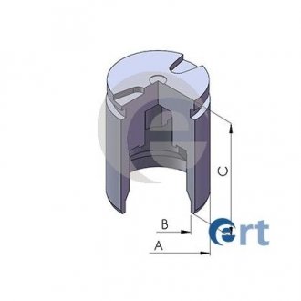 Поршень, корпус скобы тормоза d025267 ERT 150948C